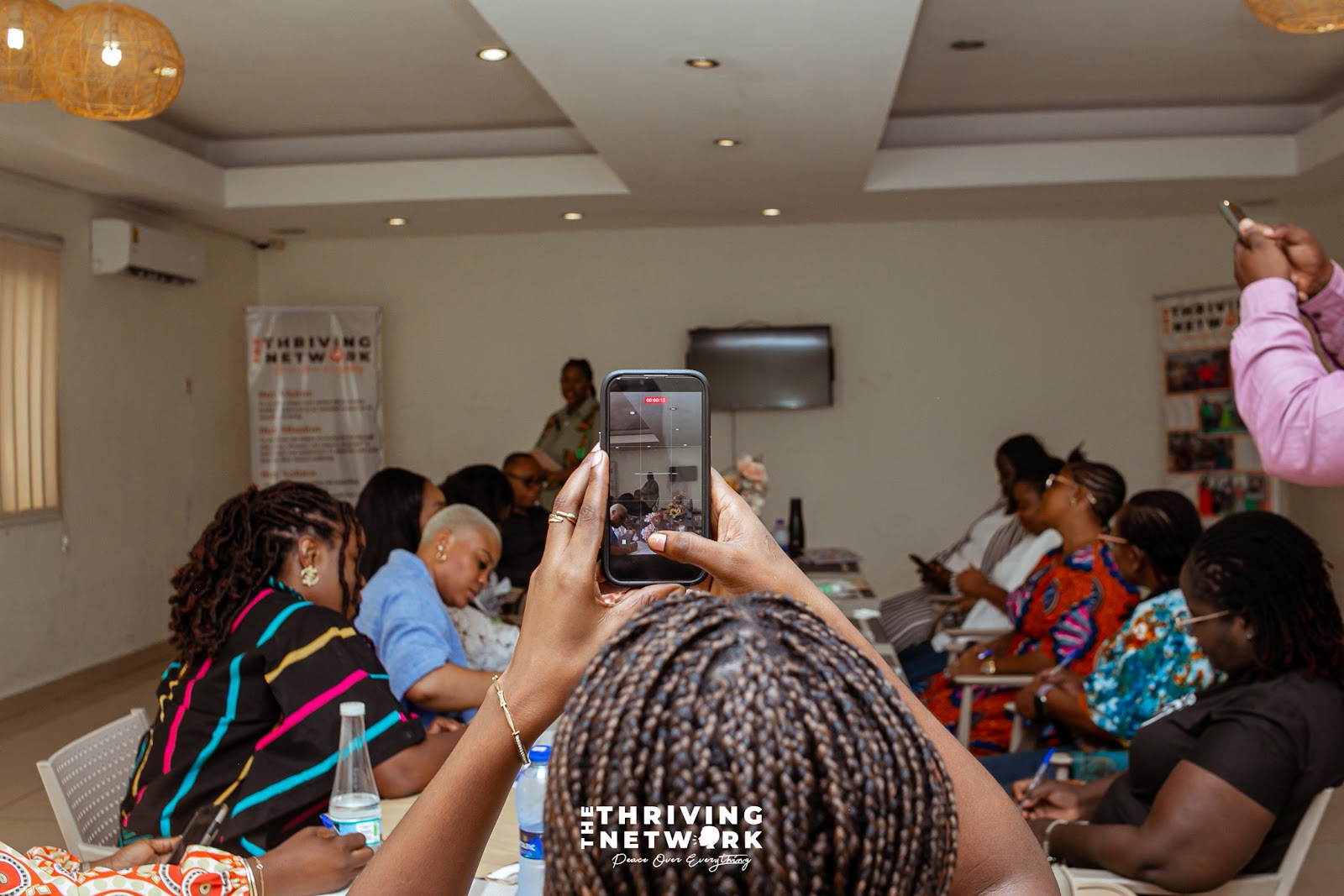 Participants gathered for the Vision with Clarity programme