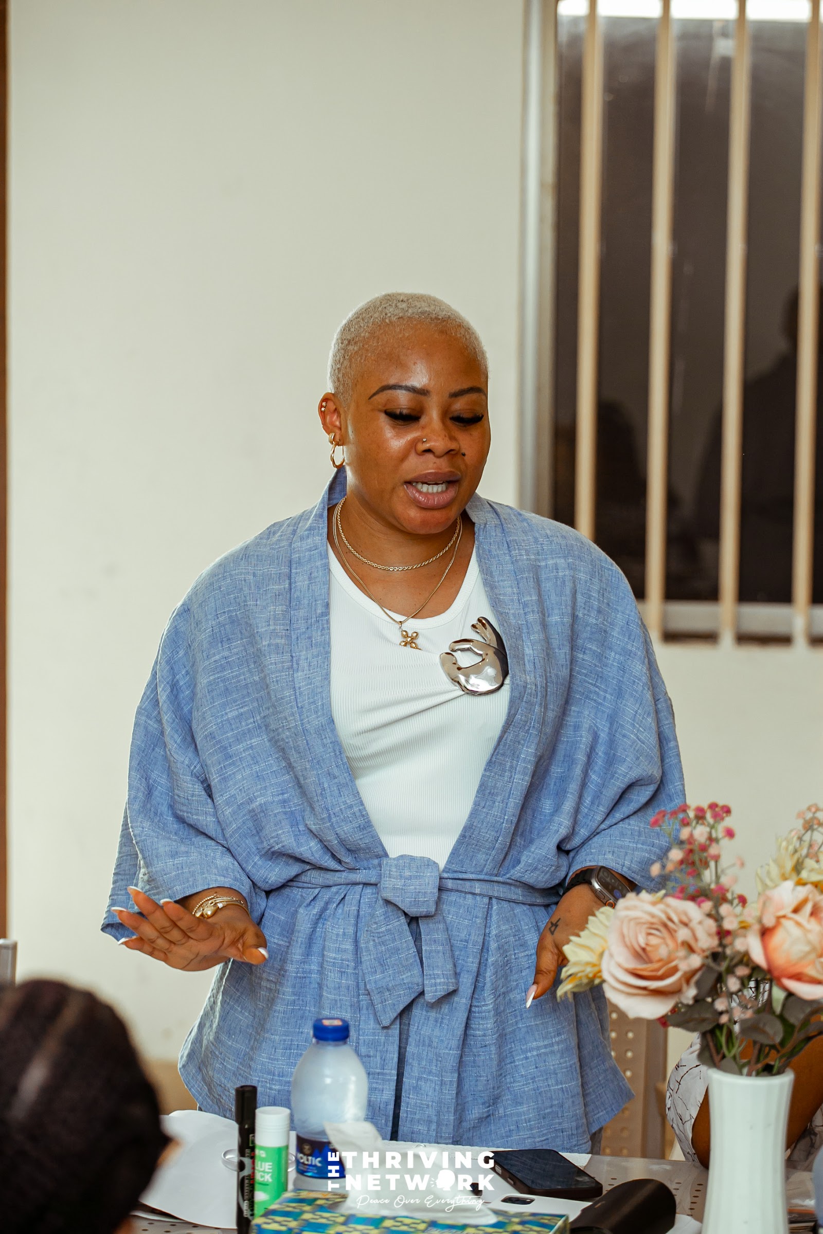 A speaker leading Vision with Clarity